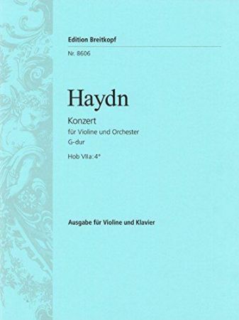 HAYDN:KONZERT G-DUR VIOLINE UND KLAVIER