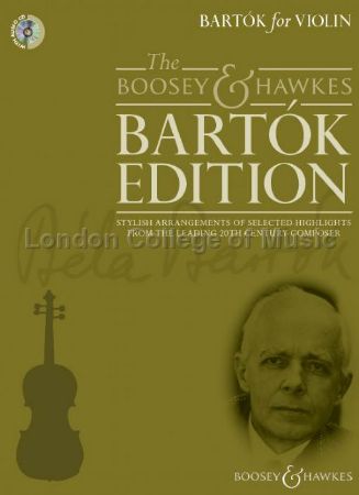 Slika BARTOK EDITION  FOR VIOLIN EDITION+CD