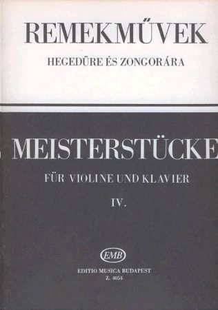 Slika MASTERPIECES FOR VIOLIN AND PIANO 4