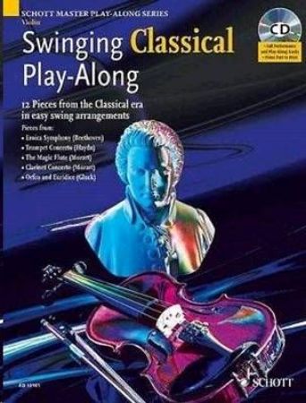 Slika SWINGING CLASSICAL PLAY ALONG +CD VIOLIN