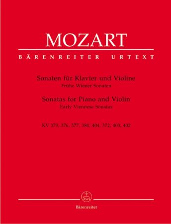 Slika MOZART:SONATAS FOR VIOLIN AND PIANO/EARLY VIENNESE SONATAS