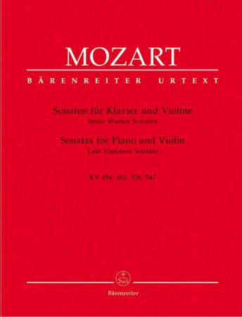 MOZART:SONATAS FOR VIOLIN AND PIANO/LATE VIENNESE SONATAS