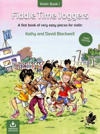 BLACKWELL:FIDDLE TIME JOGGERS VIOLIN BOOK 1 +CD