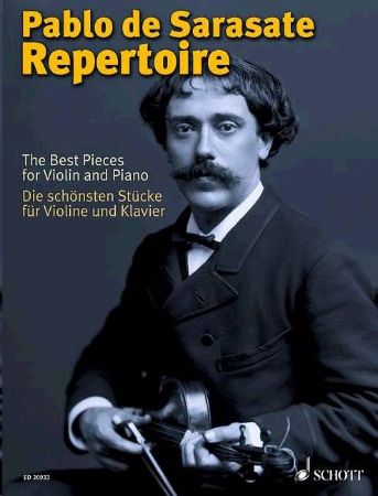 Slika SARASATE:REPERTOIRE THE BEST PIECES FOR VIOIN AND PIANO