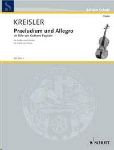 KREISLER:PRAELUDIUM UND ALLEGRO VIOLIN AND PIANO