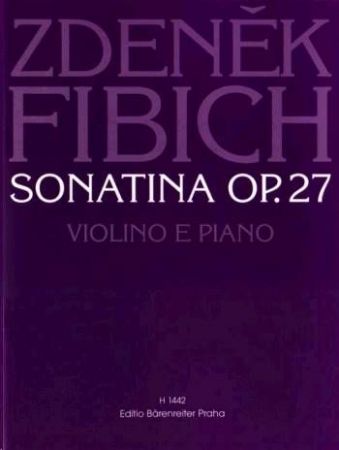 Slika FIBICH:SONATINA OP.27 VIOLIN AND PIANO