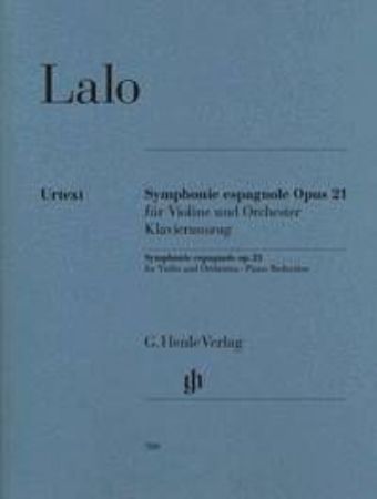 Slika LALO:SYMPHONIE ESPAGNOLE OP.21 VIOLINE AND PIANO