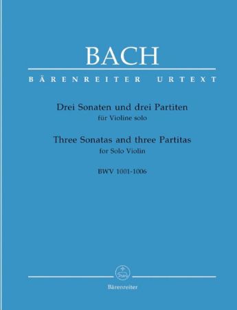 BACH J.S:SONATEN U.PARTITEN FUR VIOLINE SOLO