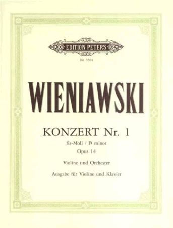 WIENIAWSKI:KONZERT NR.1 OP.14  VIOLINE AND PIANO