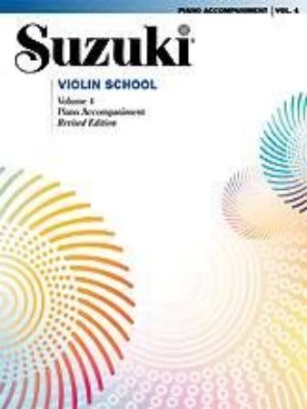 SUZUKI:VIOLIN SCHOOL 4 PIANO