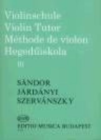 SANDOR:VIOLINSCHULE 3