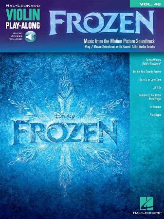 FROZEN MUSIC FROM THE MOTION PICTURE PLAYALONG VIOLIN +AUDIO ACC.