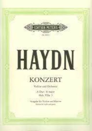 HAYDN:KONZERT A-DUR HOB:VIIA/3 VIOLINE AND PIANO