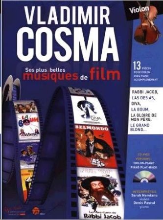 COSMA:SES PLUS BELLES MUSIQUES DE FILM VIOLON +CD
