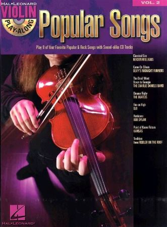 Slika POPULAR SONGS PLAY ALONG VIOLIN +CD