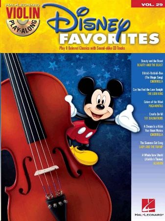 Slika DISNEY FAVORITES PLAY ALONG VIOLIN + AUDIO ACCESS