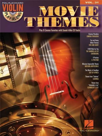 MOVIE THEMES PLAY ALONG VIOLIN + AUDIO ACCESS