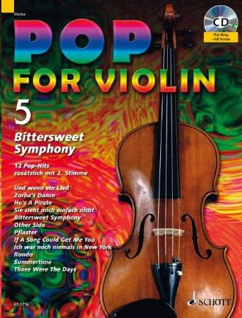 Slika POP FOR VIOLIN 5 +CD