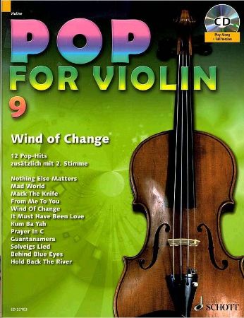 Slika POP FOR VIOLIN +CD 9