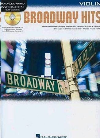 Slika BROADWAY HITS PLAY ALONG VIOLIN +CD