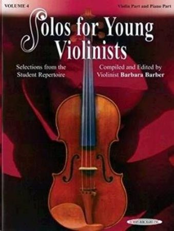 Slika BARBER:SOLOS FOR YOUNG VIOLINISTS VOL.4