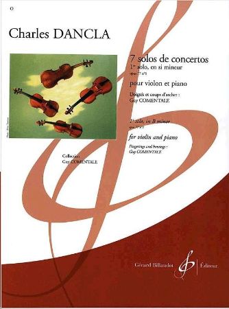 DANCLA:7 SOLOS DE CONCERTOS op.77/1