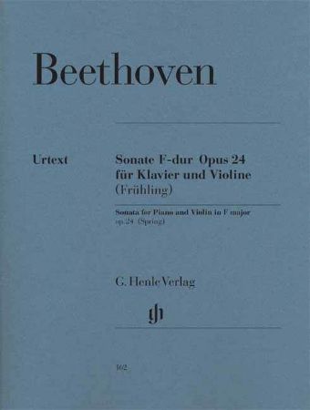 Slika BEETHOVEN: VIOLIN SONATE F-DUR OP.24 SPRING VIOLIN AND PIANO