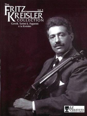 Slika KREISLER F.:COLLECTION VOL.3 VIOLINE AND PIANO