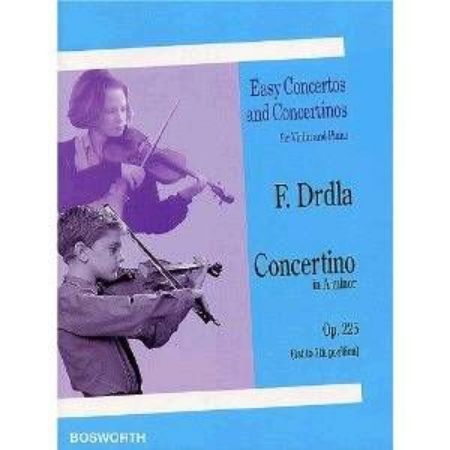 DRDLA:CONCERTINO OP.225 A MINOR ,VIOLIN AND PIANO