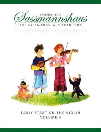 Slika SASSMANNSHAUS:EARLY START ON THE VIOLIN VOL.4