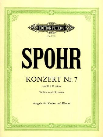 Slika SPOHR:VIOLIN KONZERT E-MOLL NR.7