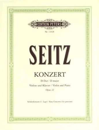 SEITZ:KONZERT D-DUR OP.22 VIOLIN