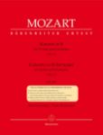 MOZART:CONCERTO FOR VIOLIN NO.1 KV207 VIOLINE AND PIANO