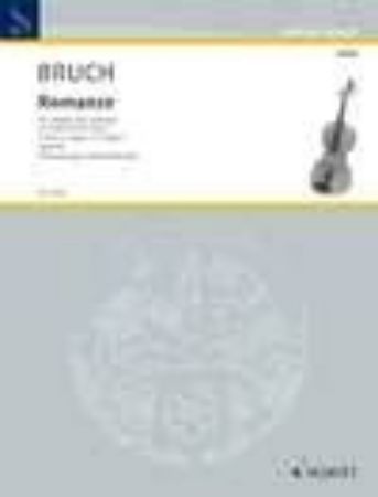 Slika BRUCH:ROMANZE OP.85 F-DUR VIOLINE AND PIANO