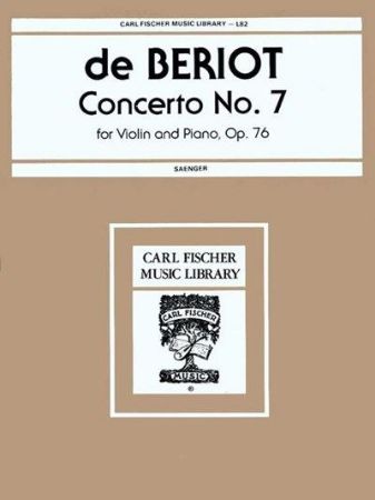 BERIOT:CONCERT NO.7 OP.76