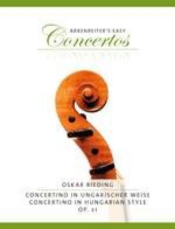 Slika RIEDING:CONCERTINO IN HUNGARIAN STYLE OP.21