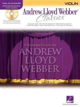 A L. WEBBER:12 BROADWAY FAVORITES +CD VIOLIN