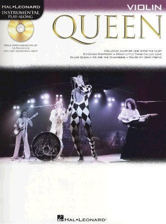 Slika PLAY ALONG QUEEN:QUEEN FOR VIOLIN +CD