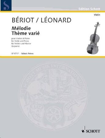 Slika BERIOT/LEONARD:MELODIE/THEME VARIE