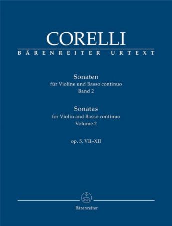 Slika CORELLI:SONATAS FOR VIOLIN VOL.2 OP.5/7-12