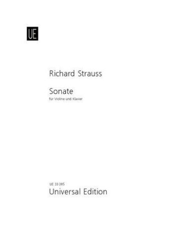 Slika STRAUSS R.:SONATE OP.18 VIOLIN AND PIANO