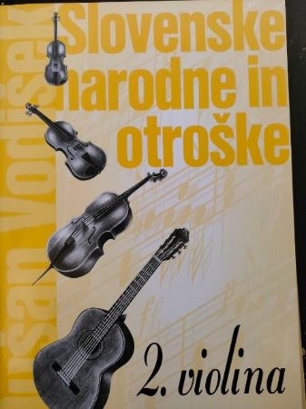 Slika VODIŠEK:SLOVENSKE NARODNE /2.VIOLINA