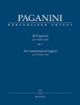 PAGANINI:24 CAPRICCI PER  VIOLINO SOLO OP.1