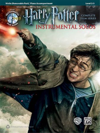 HARRY POTTER PLAY ALONG + AUDIO ACCESS VIOLIN AND PIANO ACCOMPANIMENT