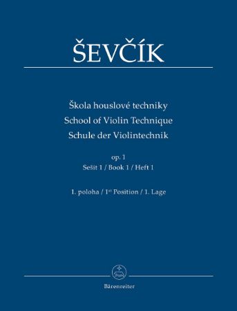 Slika ŠEVČIK:SCHOOL OF VIOLIN TEC. OP.1/1