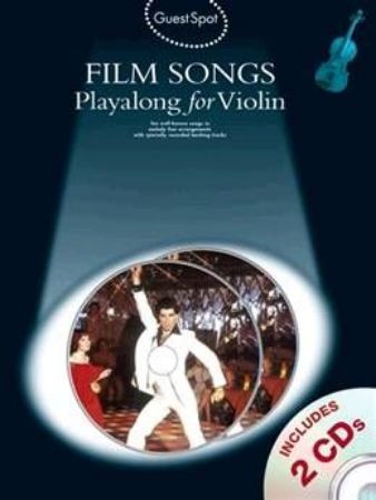 Slika PLAYALONG FOR VIOLIN FILM SONGS +CD