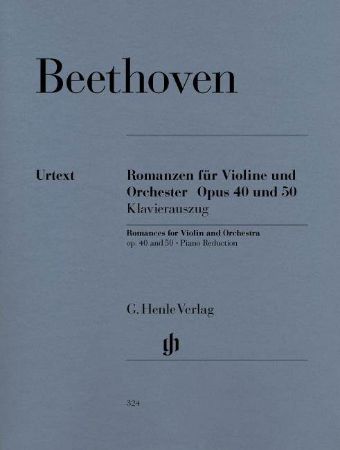 Slika BEETHOVEN:ROMANCES FOR VIOLIN AND PIANO OP.40 &50