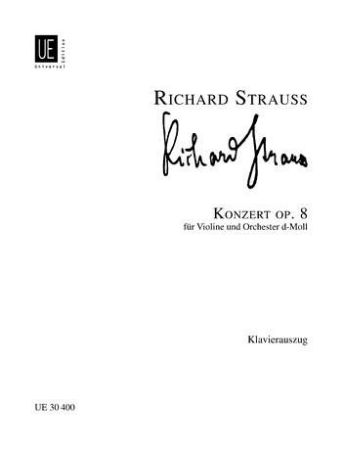 Slika STRAUSS R.:KONZERT VIOLINE AND PIANO OP.8