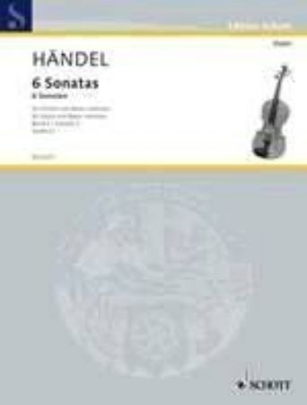 Slika HANDEL:6 SONATAS FOR VIOLIN AND PIANO VOL.2