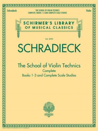 Slika SCHRADIECK:THE SCHOOL OF VIOLIN TECHNICS COMPLETE 1-3